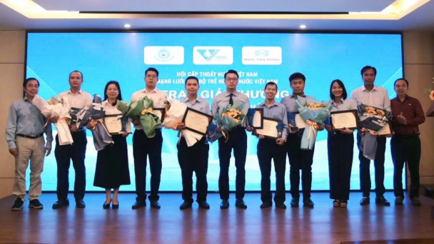 Vinh danh 10 cán bộ trẻ ngành Nước Việt Nam tiêu biểu năm 2025