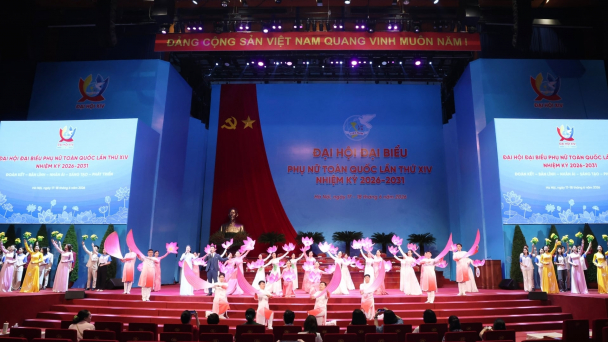 Khai mạc Phiên trọng thể Đại hội đại biểu phụ nữ toàn quốc lần thứ XIV, nhiệm kỳ 2026-2031
