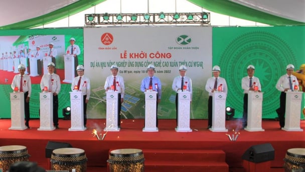 Khởi công khu nông nghiệp công nghệ cao 700 tỉ đồng