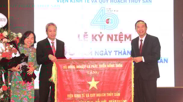 Viện Kinh tế và Quy hoạch thủy sản kỷ niệm 40 năm thành lập