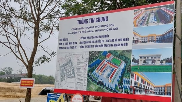 Hoàn thành giải phóng mặt bằng dự án Trường THCS Đông Sơn