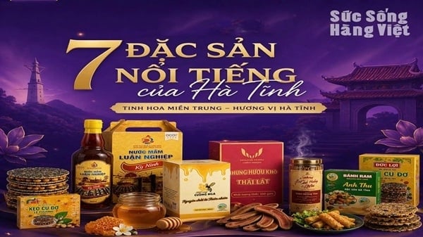 Khai mạc ‘Sức sống hàng Việt’ lần thứ 5: Đặc sắc tuần lễ sản phẩm Hà Tĩnh
