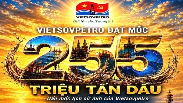 Vietsovpetro và dấu ấn 40 năm khai thác tấn dầu thô đầu tiên