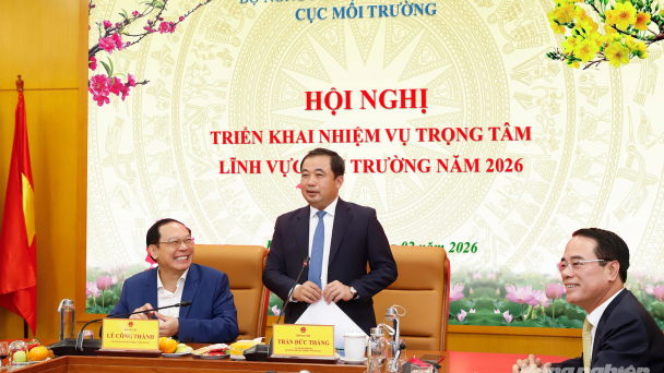 Bộ trưởng Trần Đức Thắng: 2026 đặt nền móng quản lý môi trường bằng dữ liệu