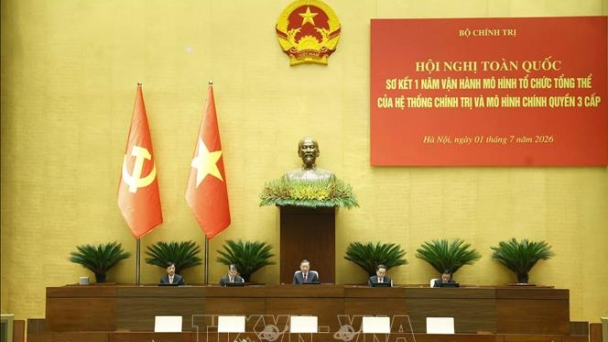 Hội nghị toàn quốc sơ kết 1 năm vận hành mô hình chính quyền 3 cấp