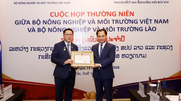 Vinh danh nhiều tập thể, cá nhân Việt Nam - Lào tại Hội nghị cấp Bộ trưởng 2026