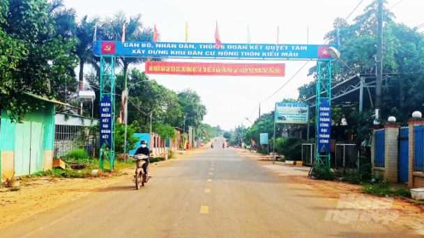 Xã biên giới cậy sức dân xây dựng NTM nâng cao
