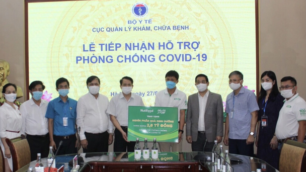 Nutifood và Ông Bầu chung tay cùng cả nước chống dịch Covid-19