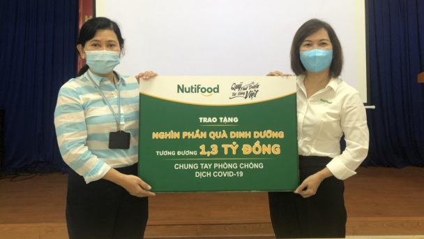 Nutifood và Ông Bầu đồng hành cùng ngành y tế TP.HCM chống dịch Covid-19