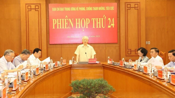 Tổng Bí thư chủ trì họp Ban Chỉ đạo Trung ương về phòng, chống tham nhũng