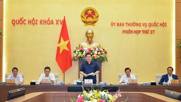 Khai mạc phiên họp thứ 27 Ủy ban Thường vụ Quốc hội