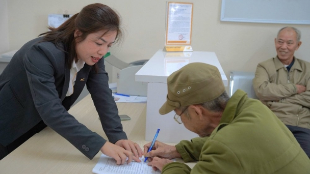 Hiệu quả của chi trả an sinh xã hội không tiền mặt qua bưu điện