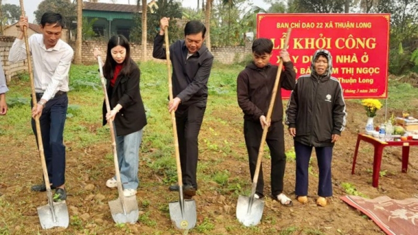 Nghệ An: Khởi công 1.624 căn nhà cho người nghèo, khó khăn về nhà ở