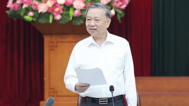 Tổng Bí thư Tô Lâm làm việc với Ban Tổ chức Trung ương