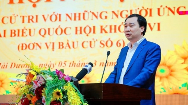 Cử tri đánh giá cao chương trình hành động của ông Vũ Văn Tiến