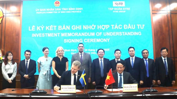 Bình Định ký kết hợp tác dự án 'tỷ đô' với Tập đoàn Syre