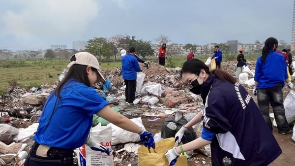 Đại học TN&MT Hà Nội tham gia Chiến dịch ‘Chủ Nhật Xanh 2026’