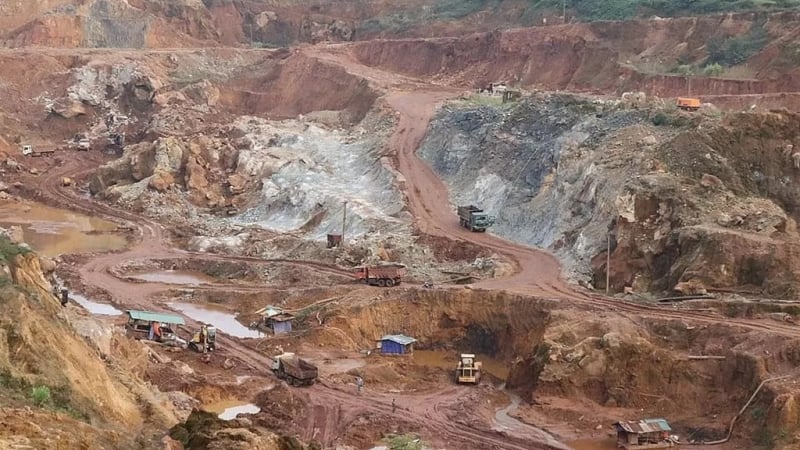 Bổ sung khu vực không đấu giá quyền khai thác khoáng sản