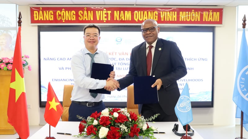 FAO đồng hành cùng Việt Nam phục hồi sinh thái lưu vực sông Hồng-Thái Bình