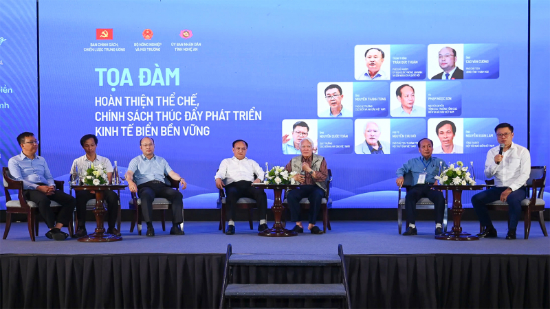 Tọa đàm sửa đổi toàn diện Luật Tài nguyên, Môi trường biển và hải đảo