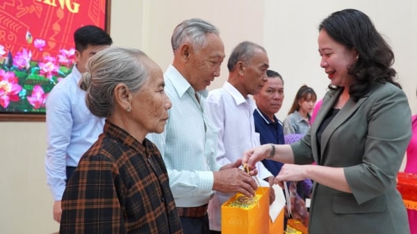 Phó Chủ tịch nước Võ Thị Ánh Xuân thăm, làm việc tại Kiên Giang