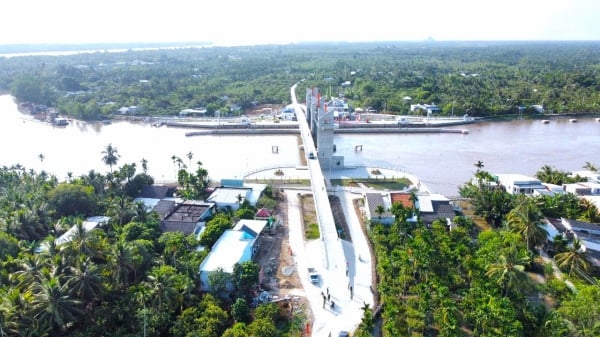 Khánh thành và bàn giao cống âu Rạch Mọp
