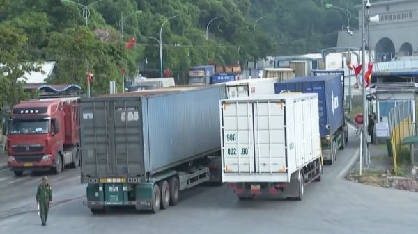 Lạng Sơn thông quan gần 1.640 xe chở nông sản xuất khẩu dịp nghỉ lễ