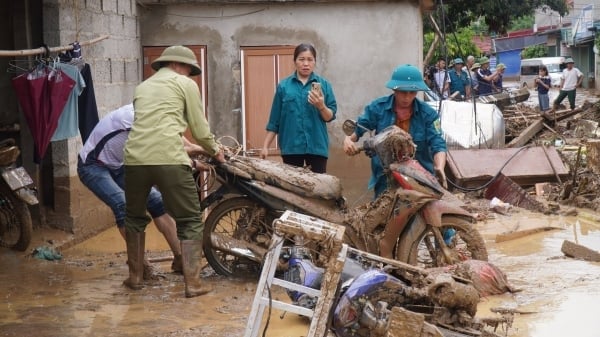 Hiện trường lũ quét khiến bản làng tan hoang