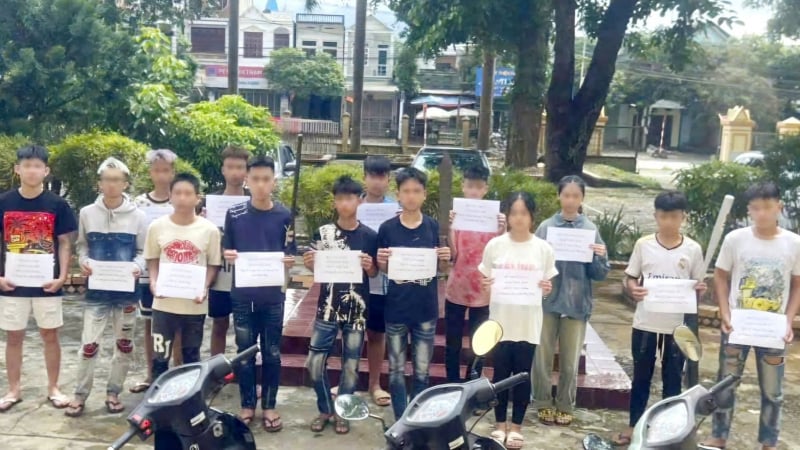 Tạm giữ nhóm thanh niên gây rối tại đèo Đá Trắng