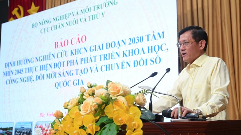 Để khoa học công nghệ trong chăn nuôi và thú y đột phá