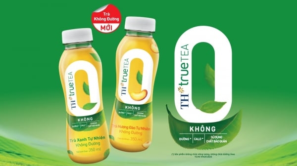 Tập đoàn TH ra mắt Trà không đường TH true TEA