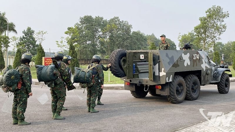 Thái Nguyên huy động xe đặc chủng ứng phó bão