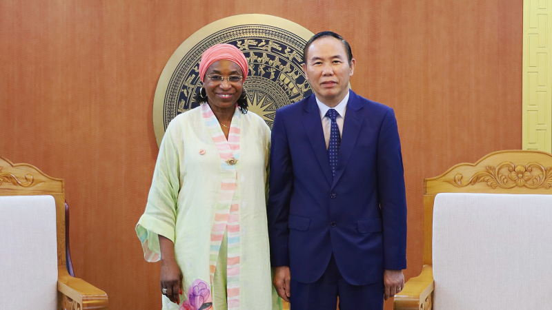 Việt Nam - UNIDO: Bắt tay phát triển mô hình sản xuất nông sản xanh