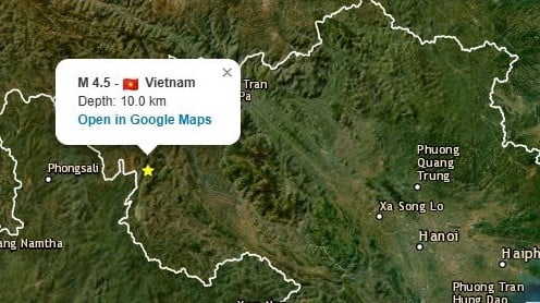 Động đất mạnh 5 độ richter ở huyện Mường Chà