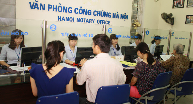 Giải thể các Phòng công chứng