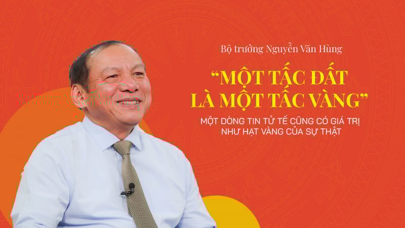 Một tấc đất là một tấc vàng, một dòng tin tử tế cũng có giá trị như hạt vàng của sự thật