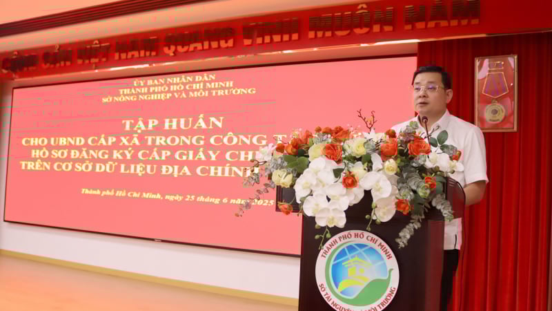 TP.HCM tập huấn khai thác, sử dụng phần mềm quản lý đất đai