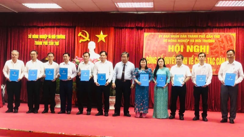 Cần Thơ bổ nhiệm lãnh đạo 11 đơn vị ngành Nông nghiệp và Môi trường