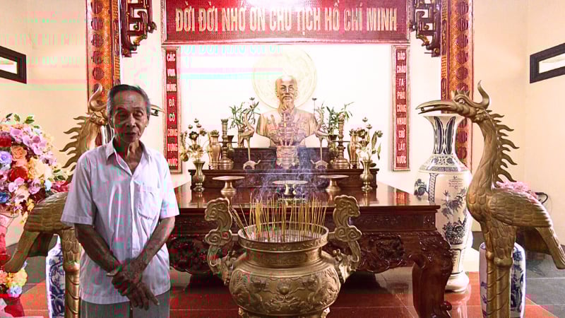Ông Tư Thống hơn 50 năm xây dựng và gìn giữ Đền thờ Bác Hồ