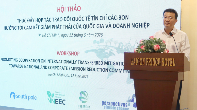 Thúc đẩy hợp tác trao đổi quốc tế tín chỉ carbon