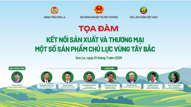 Kết nối sản xuất và thương mại nông lâm sản vùng Tây Bắc