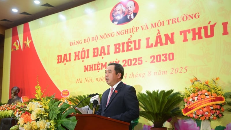 Tổng thuật: Đại hội Đảng bộ Bộ Nông nghiệp và Môi trường lần thứ I, nhiệm kỳ 2025-2030