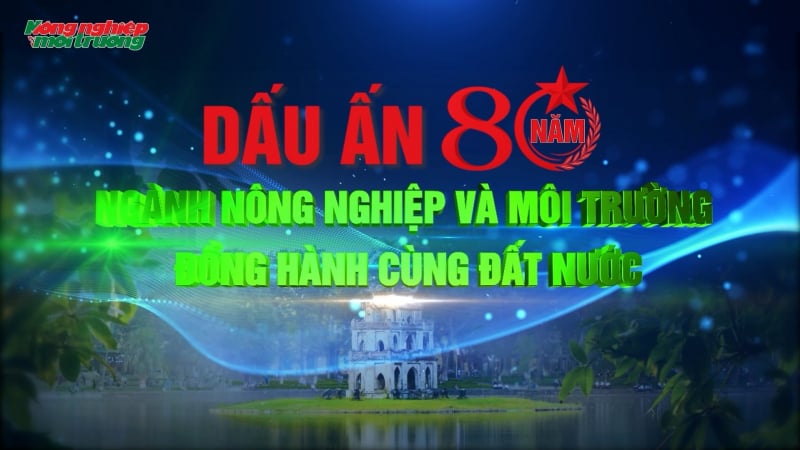 Dấu ấn 80 năm ngành Nông nghiệp và Môi trường đồng hành cùng đất nước