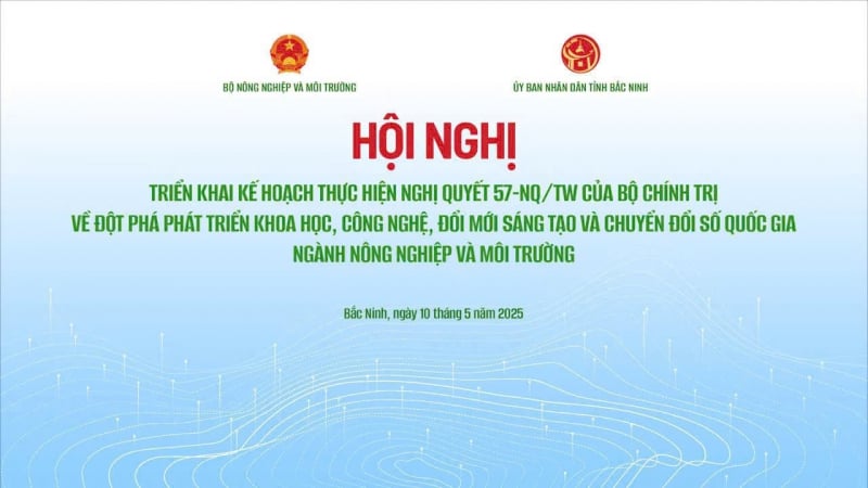 Hội nghị triển khai Nghị quyết 57: Xung lực mới cho nông nghiệp xanh