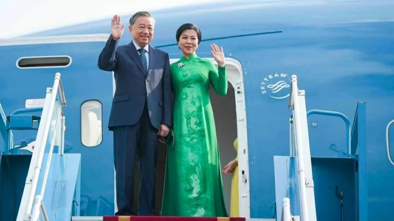 Tổng Bí thư Tô Lâm và Phu nhân thăm Hàn Quốc