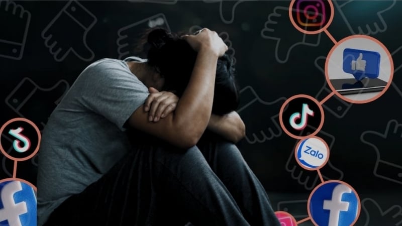 Sử dụng mạng xã hội quá nhiều có thể bị trầm cảm