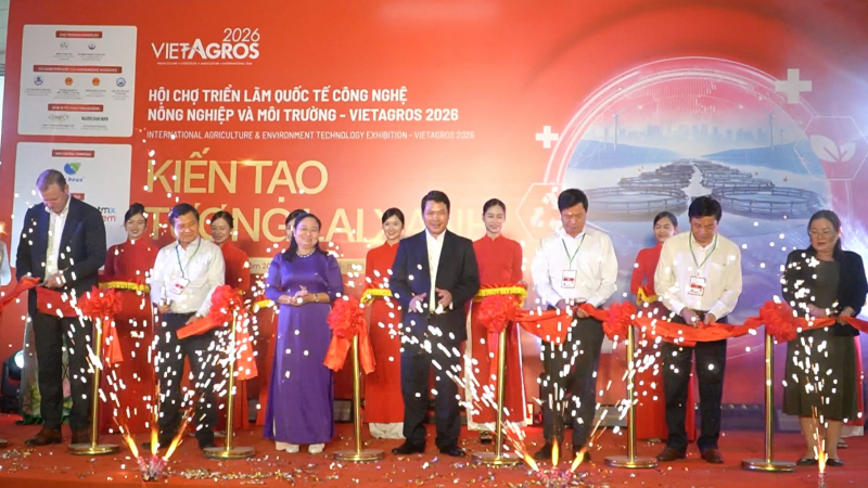 VietAgros 2026 kết nối công nghệ thúc đẩy nông nghiệp xanh và thủy sản bền vững