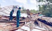 Mưa lớn kèm lốc xoáy phá tan hơn 50 căn nhà tại Kiên Giang