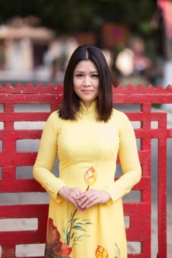 MC Đỗ Thụy có bằng thạc sĩ truyền thông tại Anh.