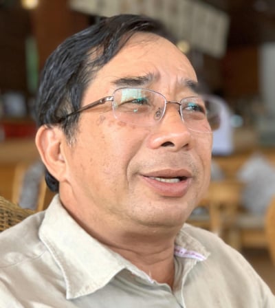PGS.TS Lê Anh Tuấn, Phó Viện trưởng Viện Nghiên cứu Biến đổi khí hậu - Trường Đại học Cần Thơ. Ảnh: Hữu Đức.